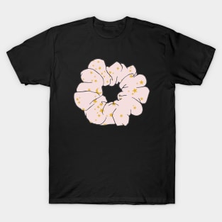 Pink Stars Scrunchie T-Shirt